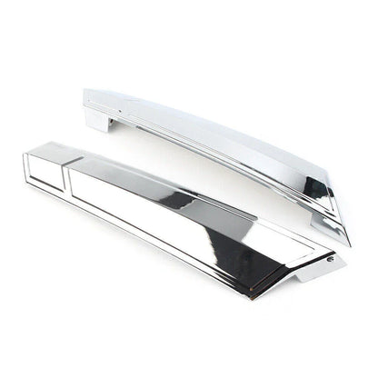 Saddlebag Hinge Covers for Victory Cross Country 2010-2017 Black/Chrome
