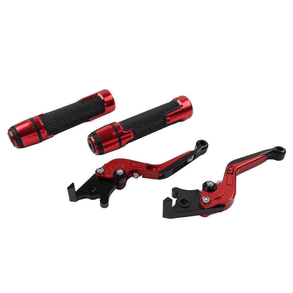 Folding Extendable Brake Clutch Lever Grip Set for BMW S1000XR (15-21)