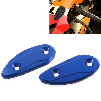 Rearview Mirror Block Off Base Plates for Honda CBR1000RR (2008-2017)