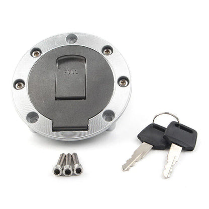 Gas Fuel Tank Cap with Lock Keys for Yamaha FZR250 FZR400 FZR600 FZR750 FZR1000