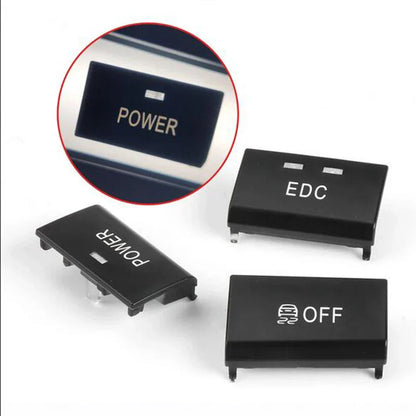 3 x Button Caps for BMW E90 E92 E93 M3 (2005-2012)