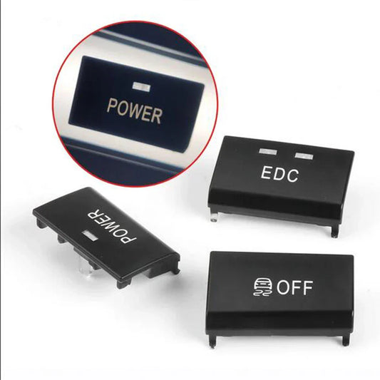 3 x Button Caps for BMW E90 E92 E93 M3 (2005-2012)