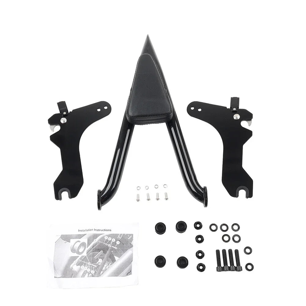Sissy Bar Passenger Backrest for Harley Street Bob FXBB 114 FLHCS FLDE (2018-2023)