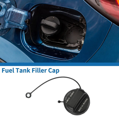 Gas Fuel Cap for Honda Odyssey (2005-2010) - Fuel Filler Cap in Black/White