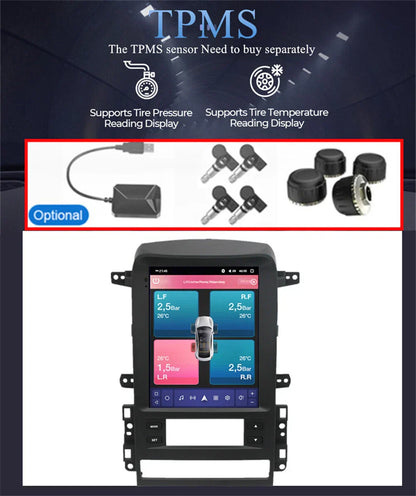 9.7" Stereo Radio GPS Wifi Player for Chevrolet Captiva (2006-2010)