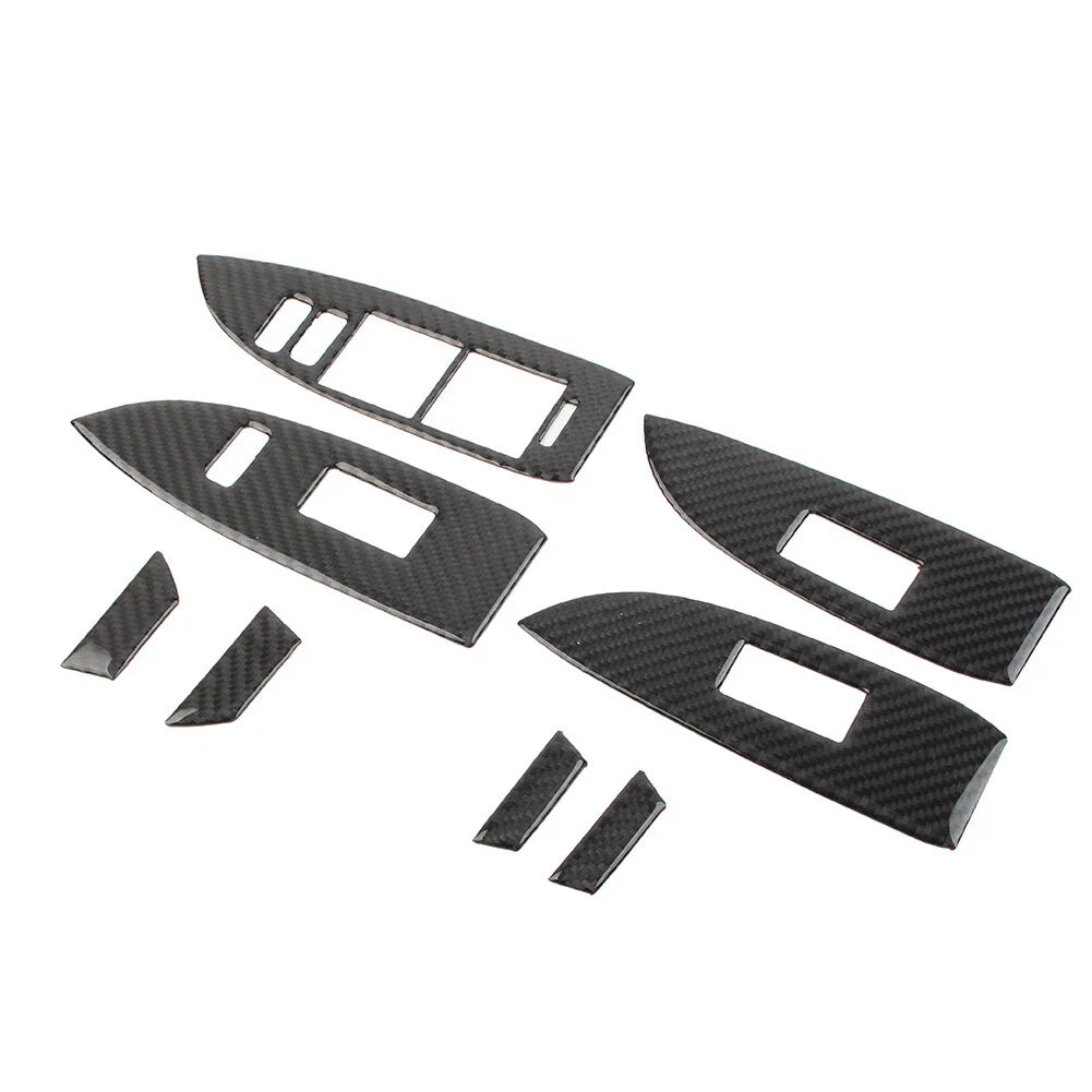 8 x RHD Car Door Window Lift Switch Panel Covers for Toyota Prius (2012-2015)