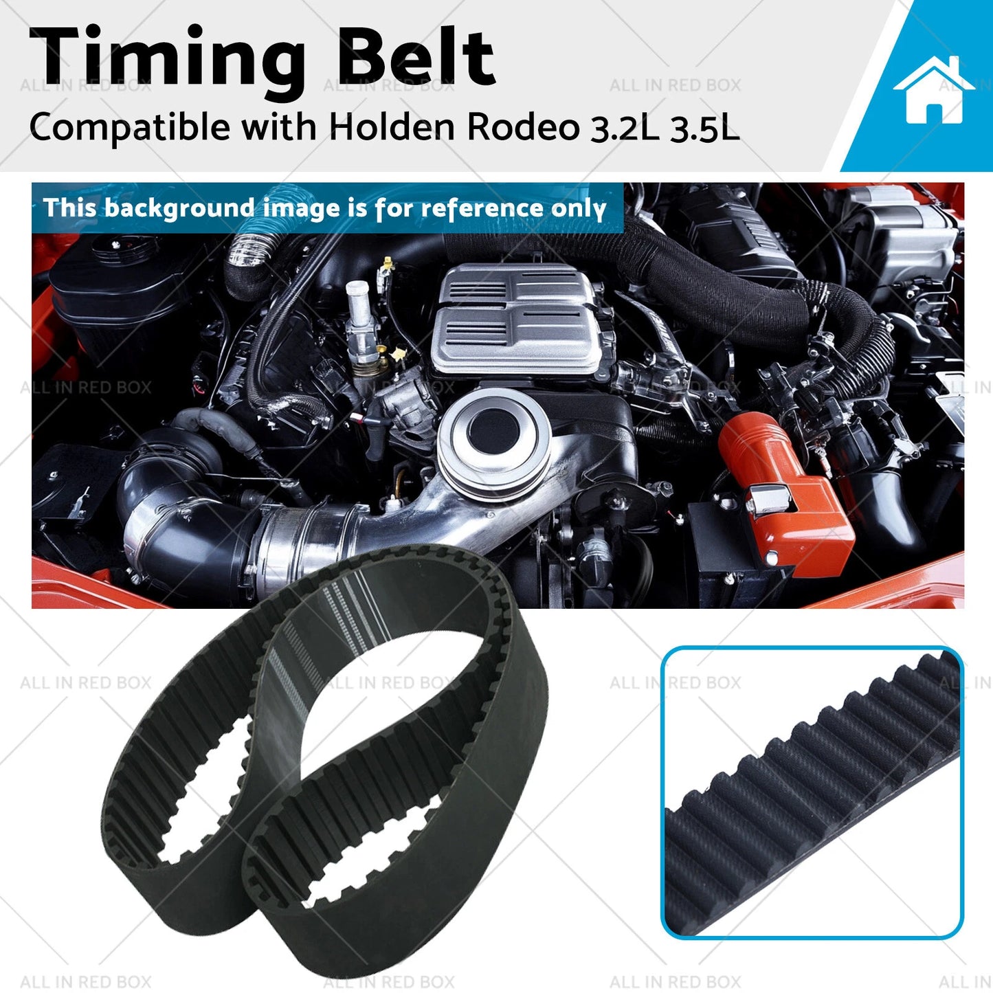 Timing Belt for Holden Rodeo 3.2L 3.5L V6 (1997-2003)