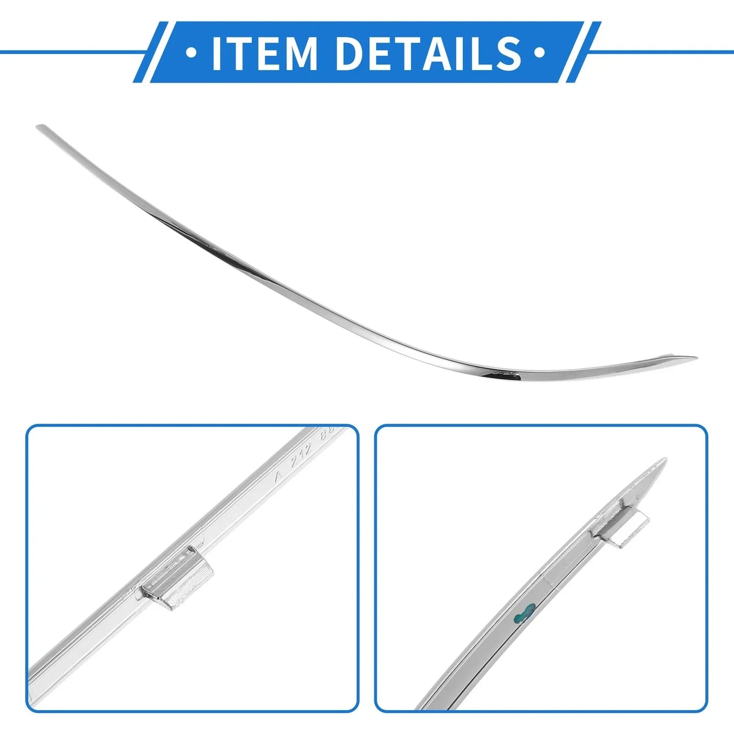 Bumper Grille Trim Garnish for Mercedes-Benz W212 E-Class (2010-2013)