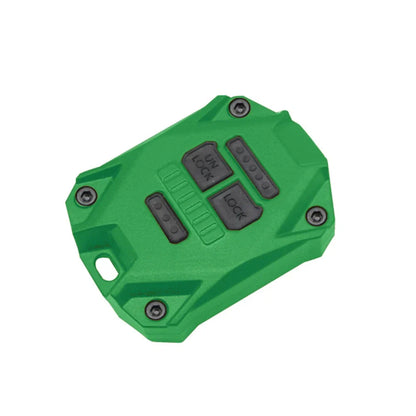 Key Fob Shell Case Cover for Jeep Wrangler JK (2007-2017) - Green
