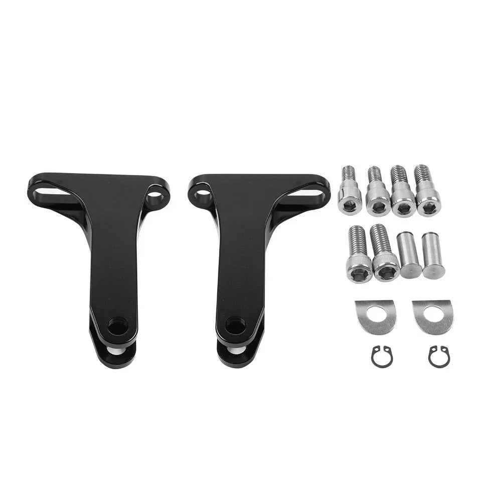 Extended Passenger Foot Peg Kit for Harley Touring Road Street Glide (1993-2023)
