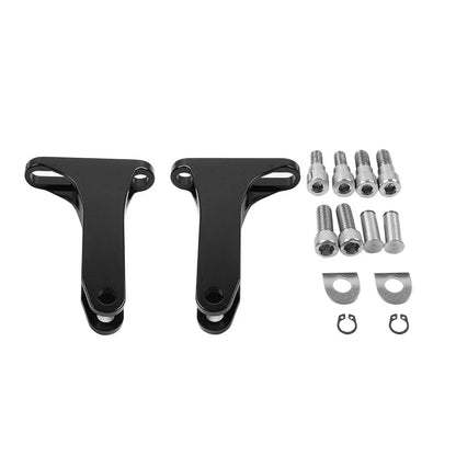 Extended Passenger Foot Peg Kit for Harley Touring Road Street Glide (1993-2023)
