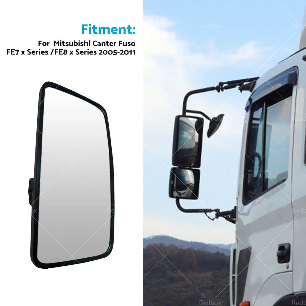 Truck Mirror 340MM x 165MM for Mitsubishi Canter Fuso FE7 FE8 (2005-2011)