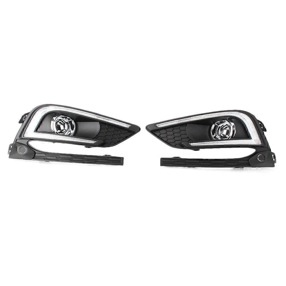 Pair LED Daytime Running Fog Lights for Chevrolet Cruze (2016-2017)