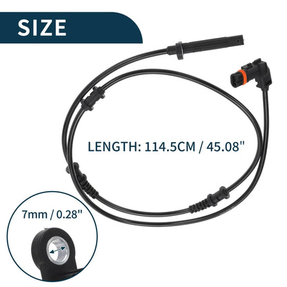Front Left ABS Wheel Speed Sensor for Mercedes-Benz GL350 ML350 (2010-2012)