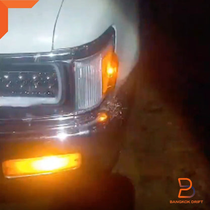 Chrome Corner Lamp Light for Toyota Hilux Ute LN111 4WD 4Runner Surf (92-96)