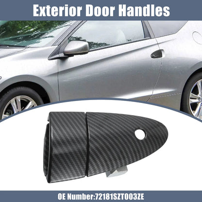 Front Left Exterior Door Handle Carbon Fiber for Honda CR-Z (2011-2016)