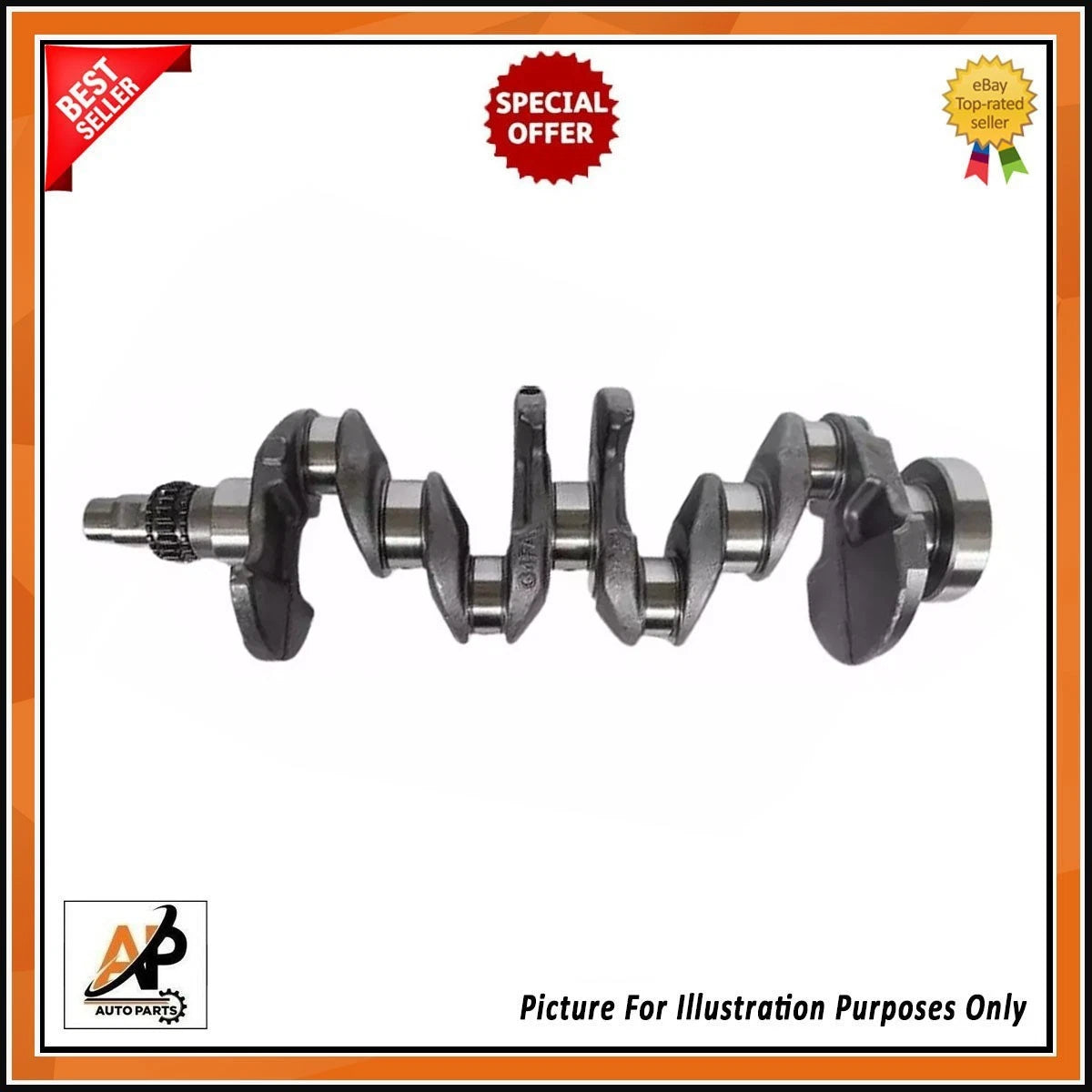 Crankshaft Replacement for Hyundai Accent Kia Soul Rio Veloster 1.4 (2012–2018)