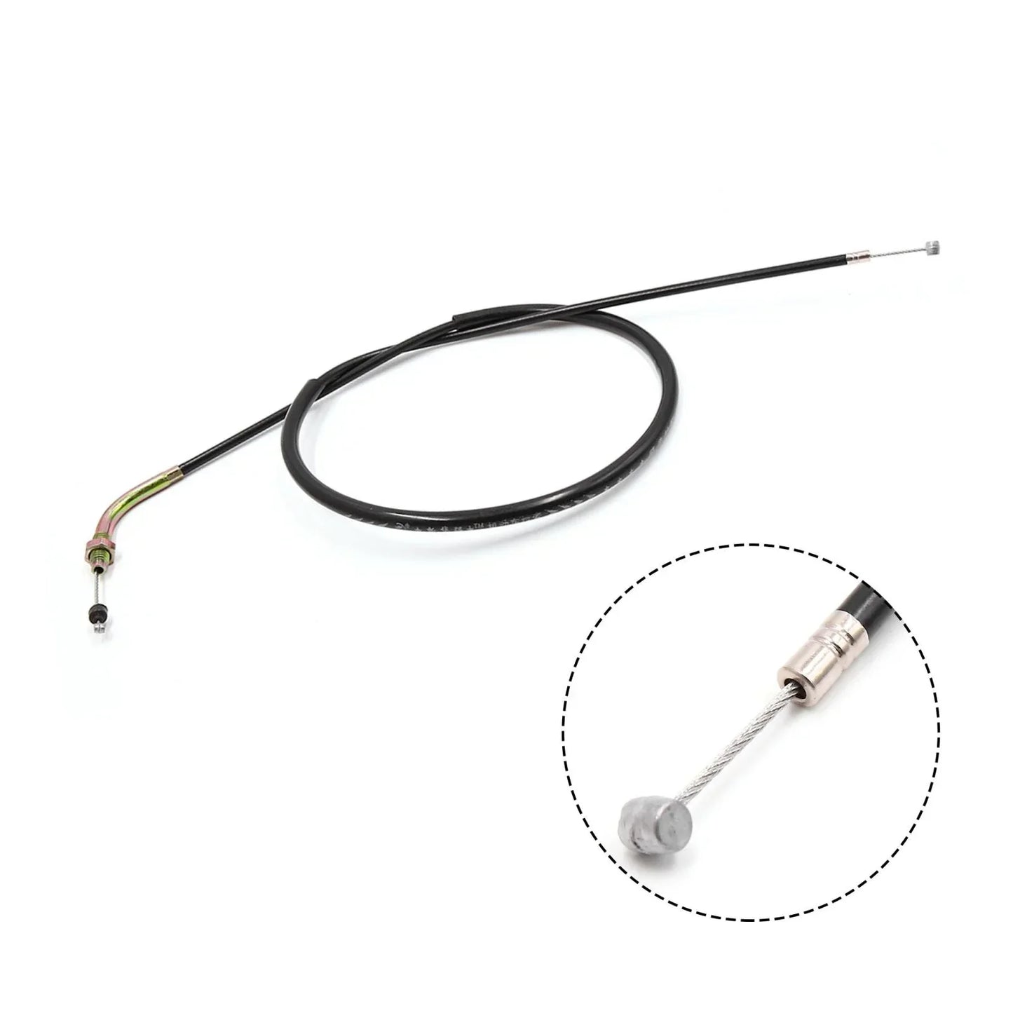 37.4" Black Rubber Coated Throttle Cable for Honda CBT125