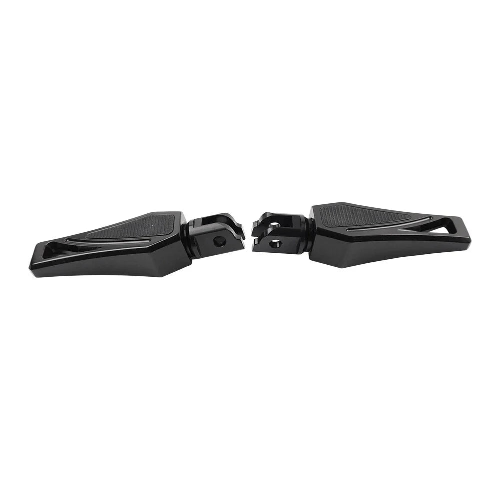 Mini Front Foot Pegs for Harley Softail Street Bob (2018-2023) Black