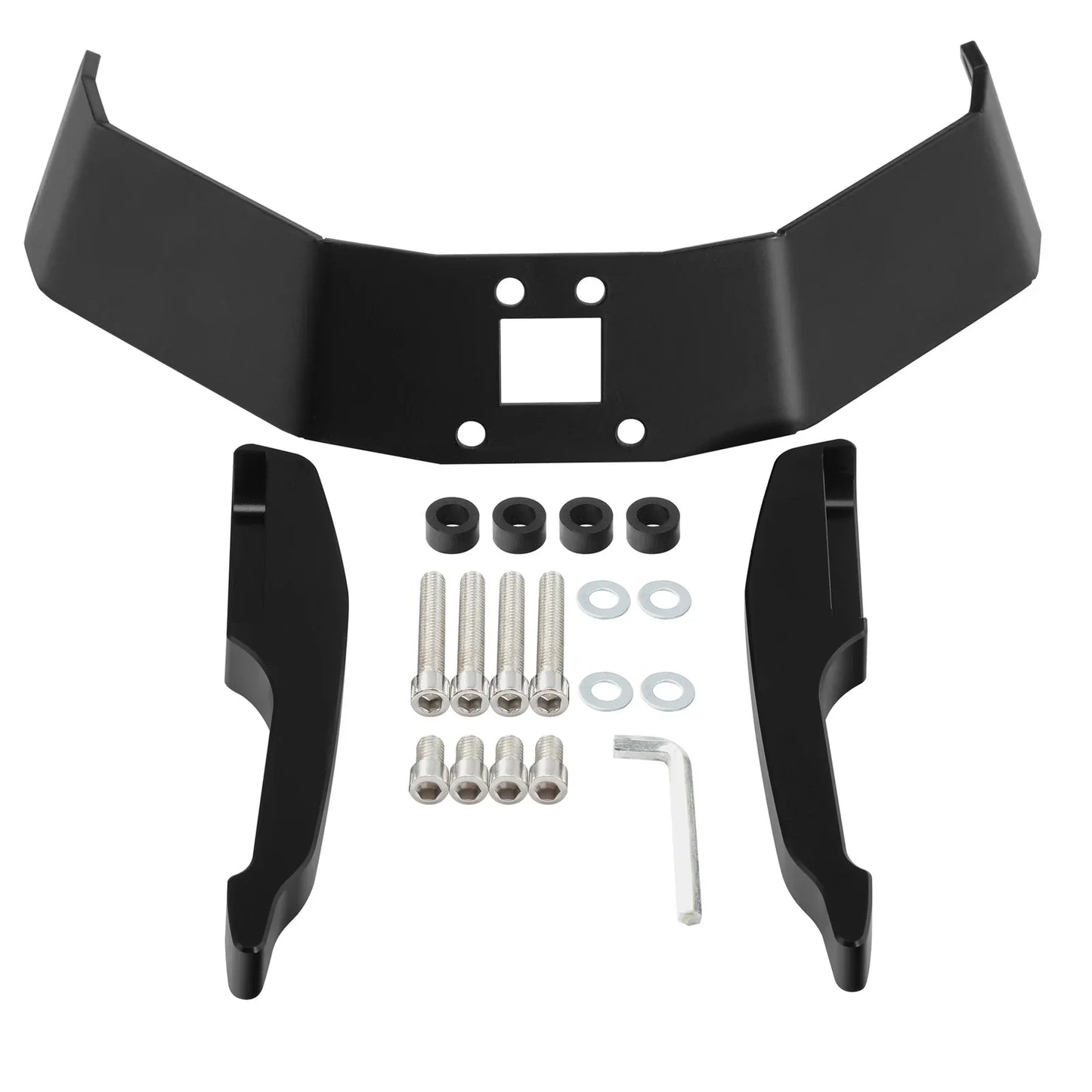 Rear Passenger Grab Bars for Kawasaki Ninja 400 Z400 (2019-2024) Black