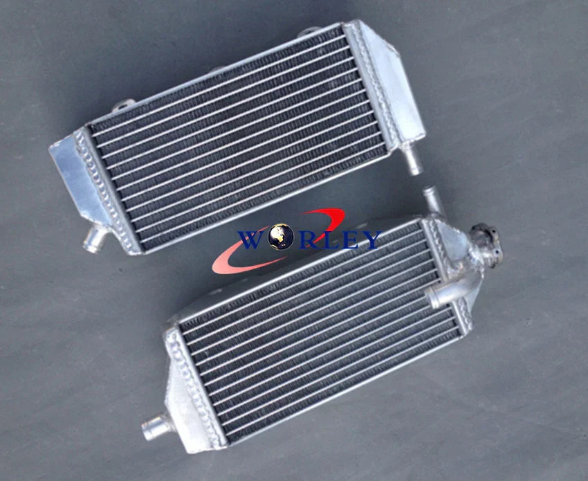 Aluminum Radiator & RED Hose for YAMAHA YZ250F YZF250 (2014-2016)