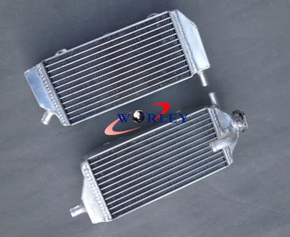 Aluminum Radiator & RED Hose for YAMAHA YZ250F YZF250 (2014-2016)