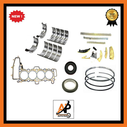 Engine Head Gasket + Engine Rebuild Kit for Land Rover 2.0 D AJ200D (204DTD)