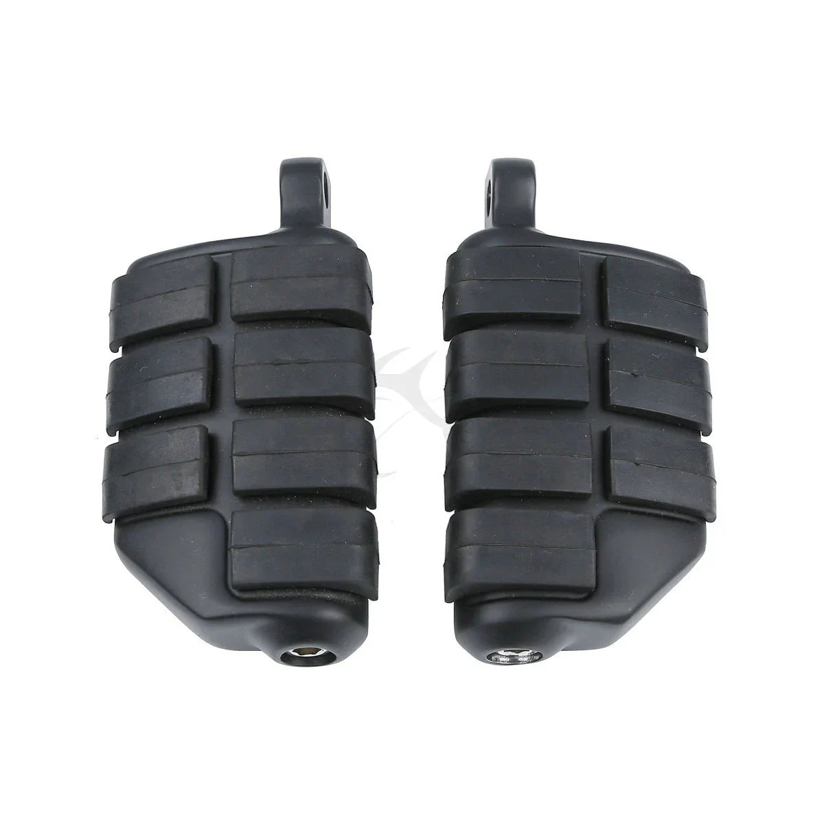 Matte Black Male Mount Footrests Pegs for Harley Sportster XL 1200 883 (2004-2023)