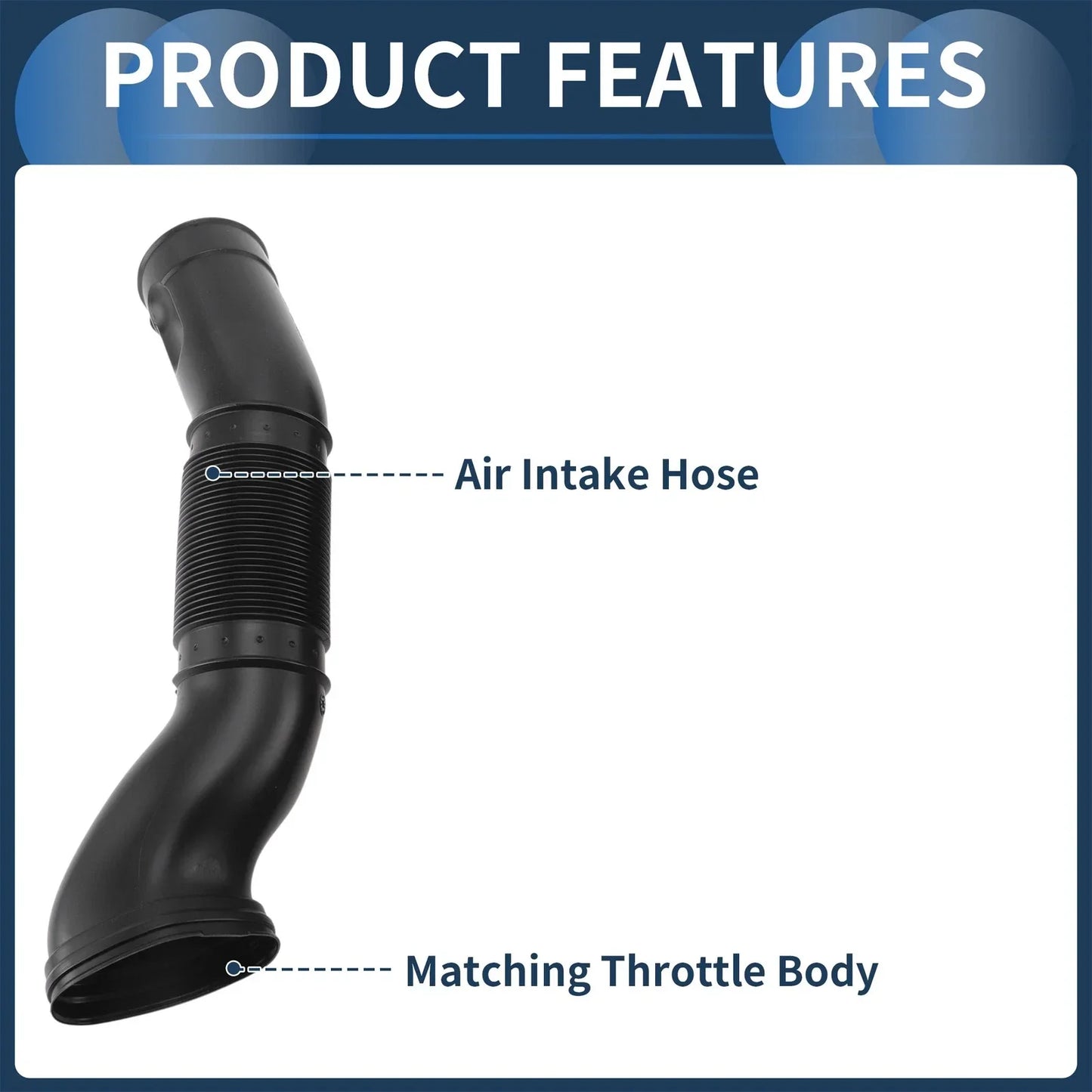 Engine Air Intake Hose for Mercedes Benz (2003-2009)