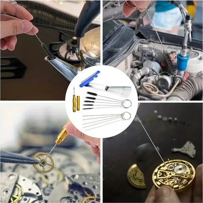 Carburetor Spray Cleaning Brush Tool 4 x for Small Engine