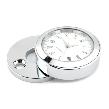 Chrome Front Fork Lock Clock Cover for Harley Road King (1994-2022)