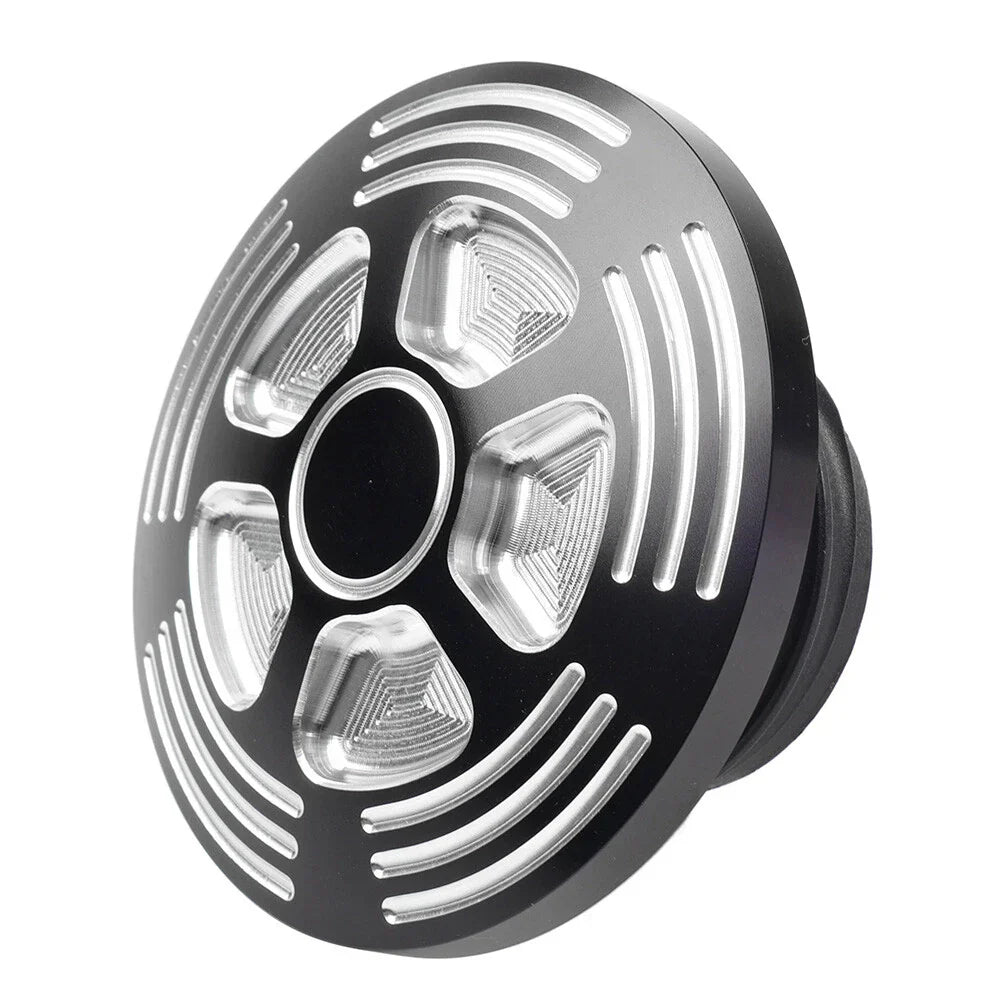 CNC Fuel Gas Tank Cap for Harley Sportster XL883 XL1200 48 Dyna Touring (2004-2023)
