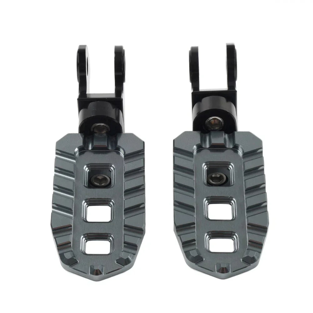 Front Grey Foot Pegs for Honda CMX 250 300 500 Trail 125 (2017-2024)