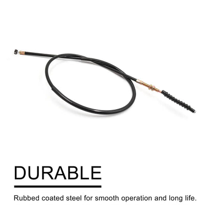 42.5" Black Rubber Clutch Cable for Honda CG125 (2000-2023)
