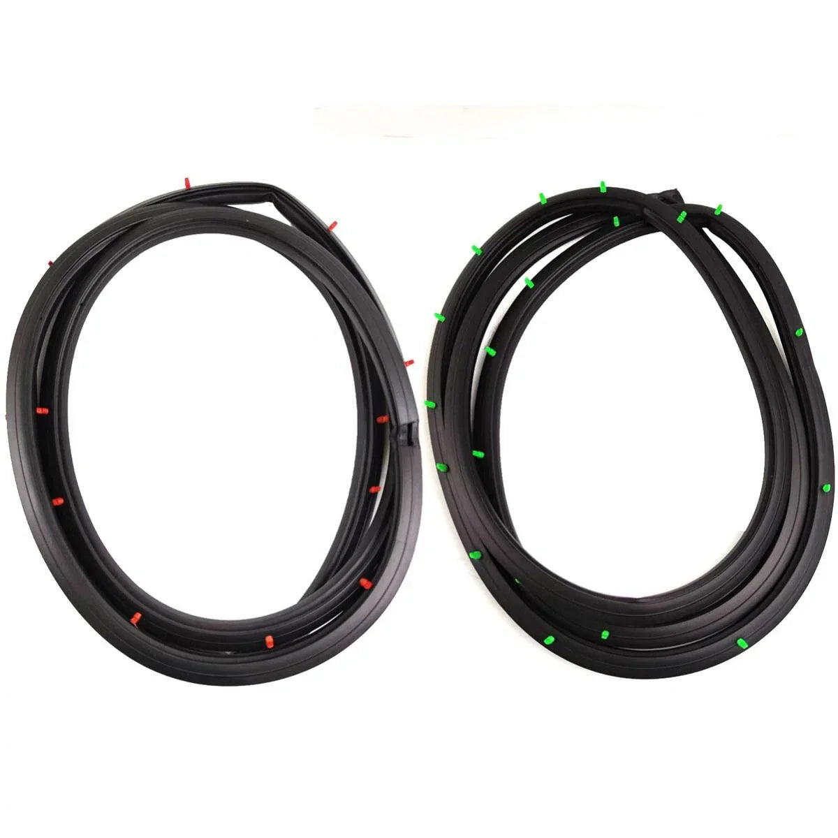 Door Rubber Seal Weatherstrip Front L+R Fits Nissan Sentra Sunny B11 1981-85 D07