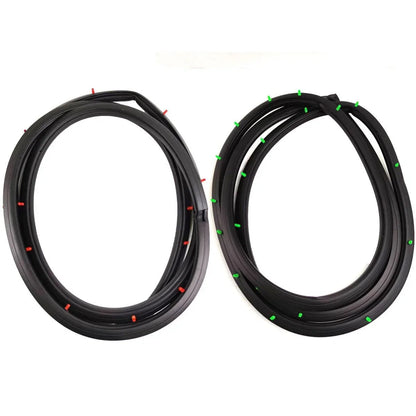Door Rubber Seal Weatherstrip Front L+R Fits Nissan Sentra Sunny B11 1981-85 D07