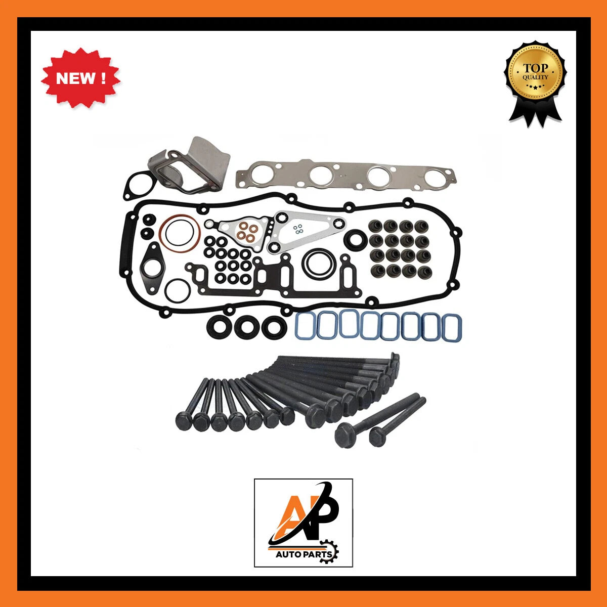 Gasket Set with Head Bolts for Ford Transit Ranger 2.2 TDCI (2016–2018)
