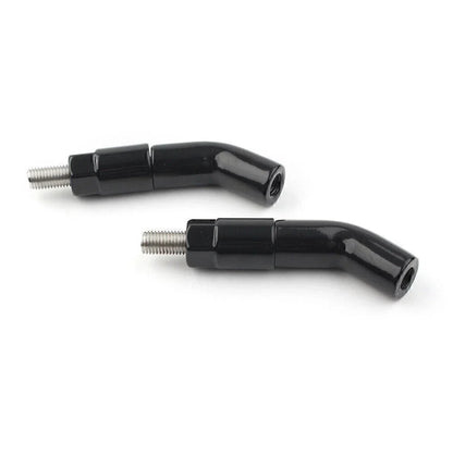Mirror Stem Extenders for Harley Davidson Iron 1200 XL1200NS (2018-2019) Black