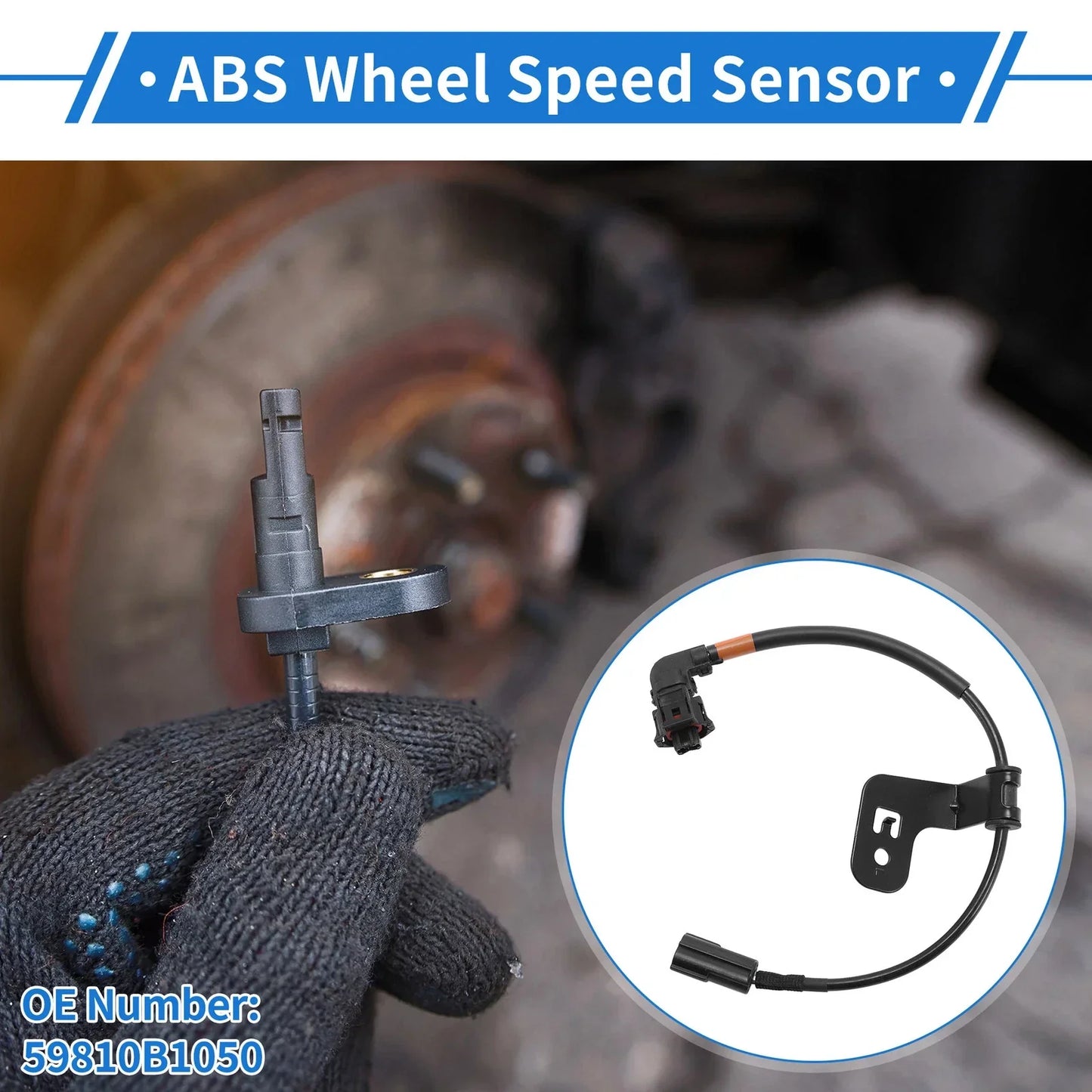 ABS Wheel Speed Sensor for Hyundai Genesis (2010-2016)