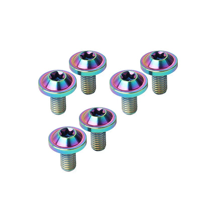 6 x M6x20mm Alloy Torx Head Screws for Motorcycle Bike