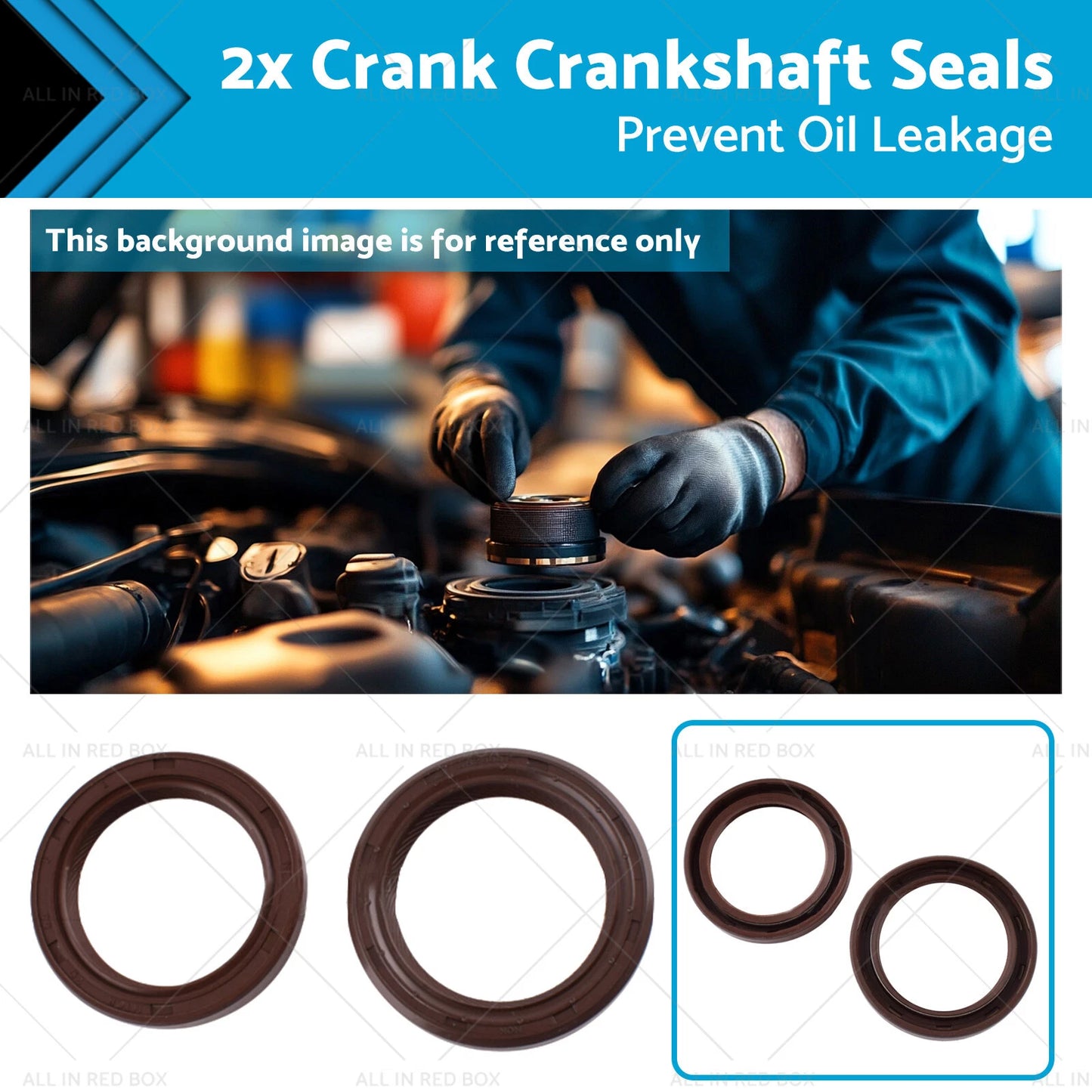 Crankshaft Seal for Honda Models (Various Years)