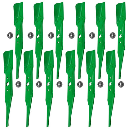 Deck Blades with Nuts for MTD Cub Cadet 54 Inch (1990–2010)