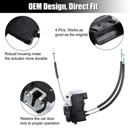 Rear Right Door Latch Lock Actuator for Hyundai Tucson (2011-2015)