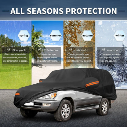 Waterproof Aluminum Film Car Cover for Lexus LX