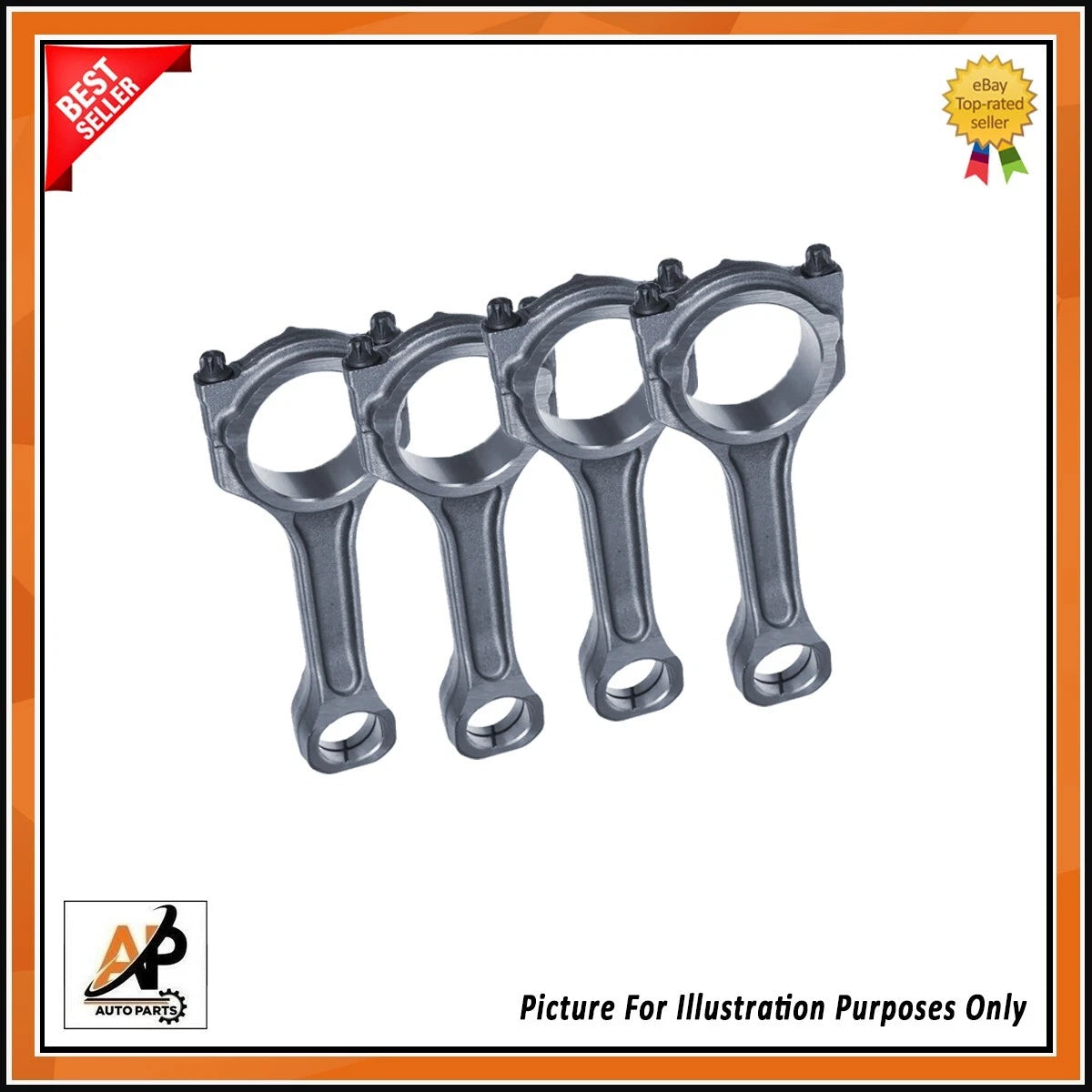 Engine Connecting Rods Replacement Set for Land Rover Defender 2.2 TD4 (2007–2016)