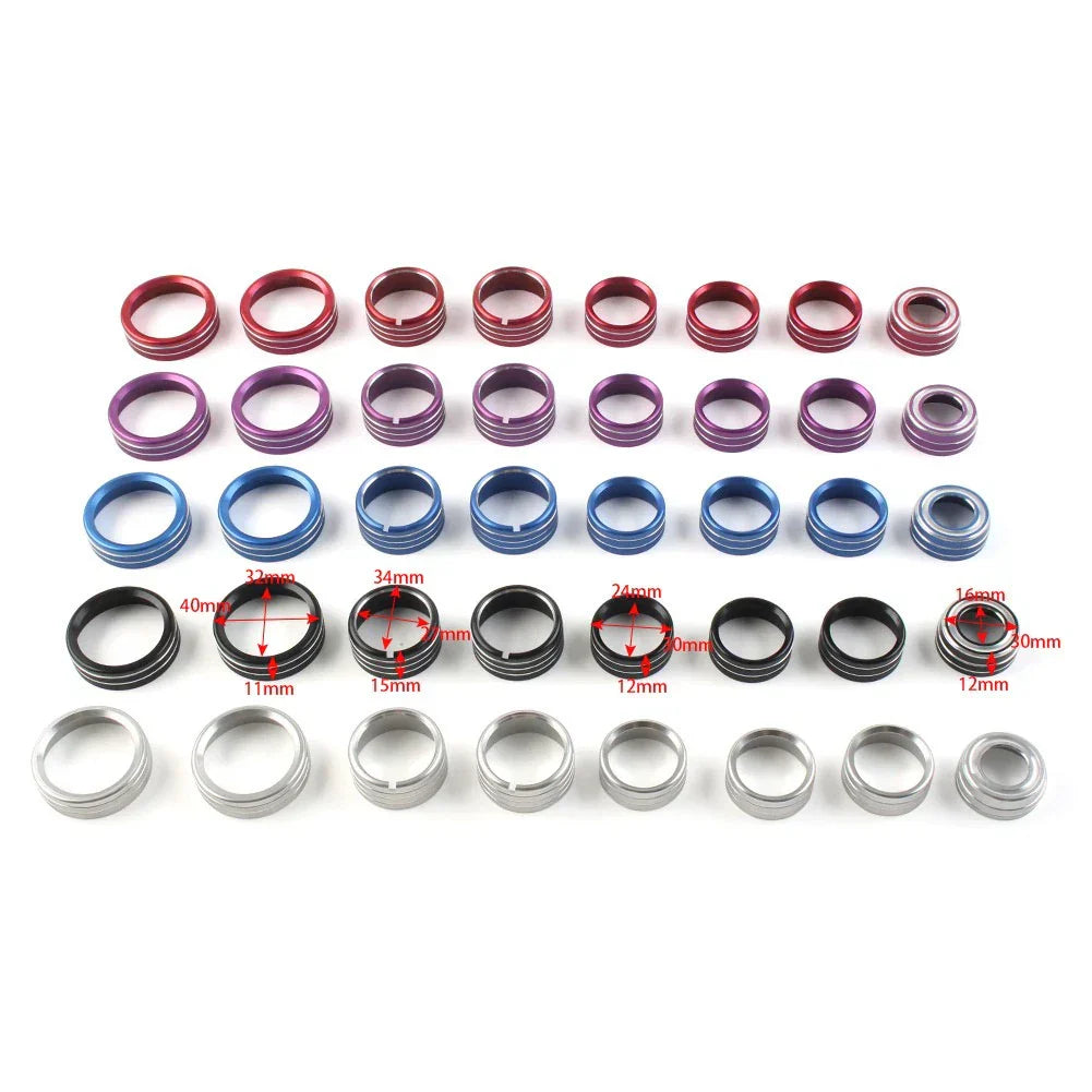 Air Conditioner Switch Button Knob Trim for Chevrolet Silverado (2014-2018)
