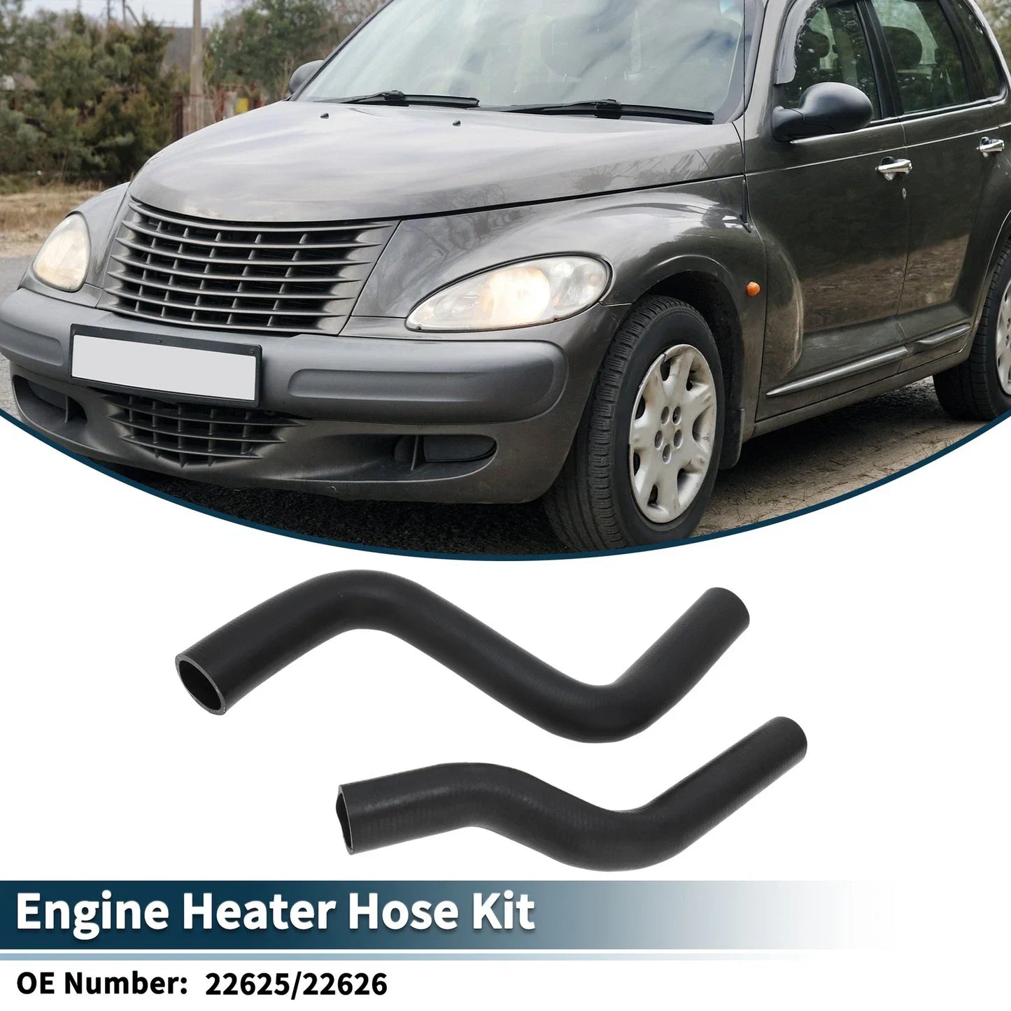 Water Pipes Engine Radiator Coolant Hose for Dodge Caravan (2001-2007)