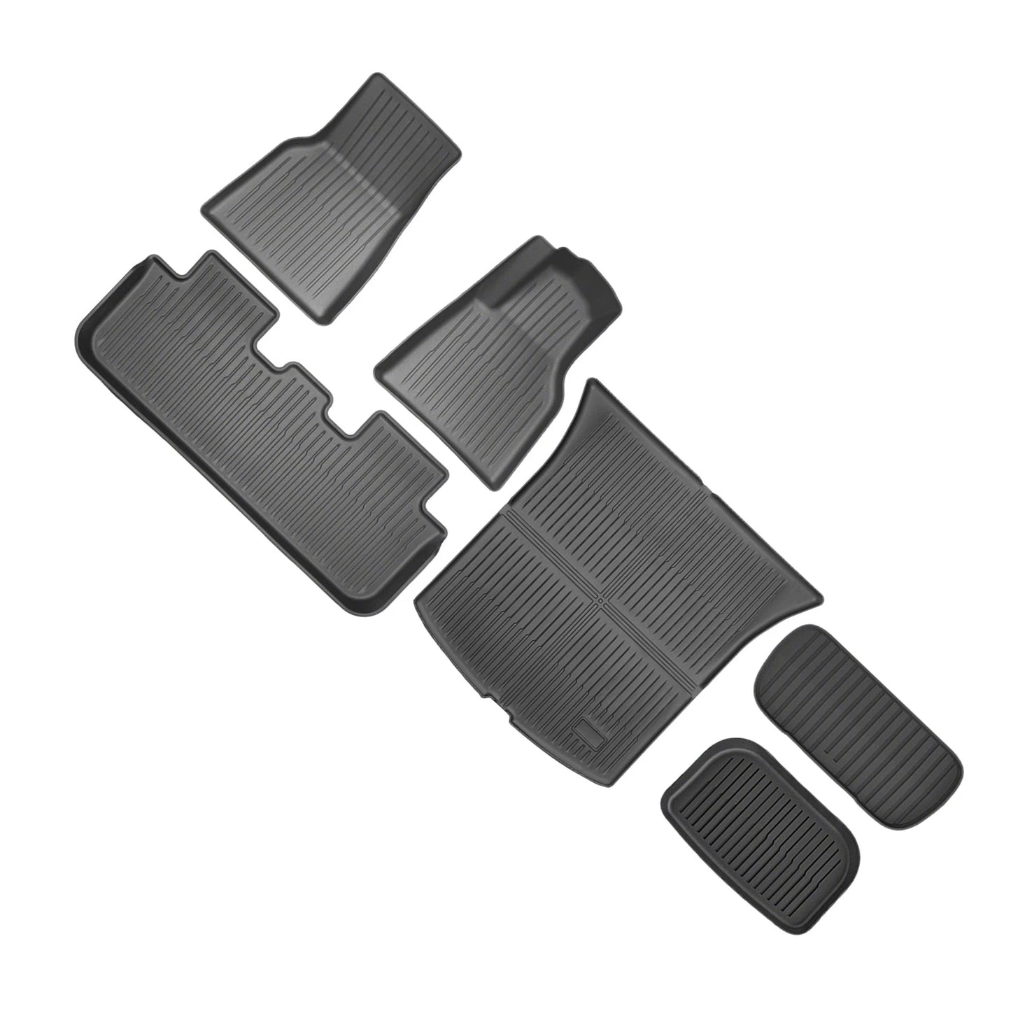 6Pcs Waterproof Floor Boot Mat Set for Tesla Model Y (2025-On)