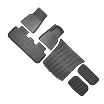 6Pcs Waterproof Floor Boot Mat Set for Tesla Model Y (2025-On)