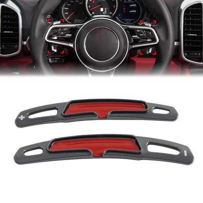 Steering Wheel Shifter Paddle Extensions for Porsche Panamera Cayenne Carrera (2010-2023)